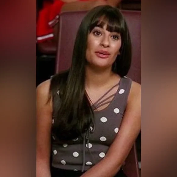 ANTHROPOLOGIE / BARASCHI Gray & White Polk Dot Strapy Knit Tank - Sz M - Picture 11 of 11